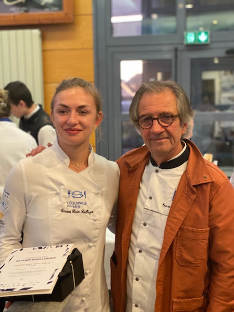 Manon, 2nd place au concours Roellinger d'Ethic Ocean